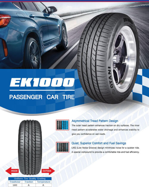 215/65R16 98V EK1000TL OTANI - Imagen 4